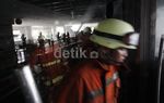 Stasiun Gambir Terbakar