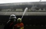 Stasiun Gambir Terbakar