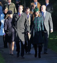 Kate Middleton dan Pangeran William tiba di lokasi acara. Chris Jackson/Getty Images.