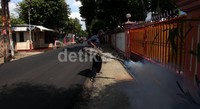 Diharapkan dengan fogging ini jentik-jentik nyamuk dan nyamuk pembawa penyebab DBD akan mati.