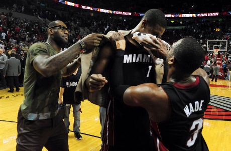 Cetak 37 Poin, Bosh Antar Heat Taklukkan Blazers