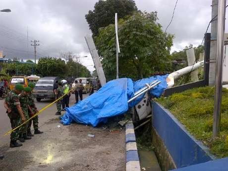 Heli Nahas Itu Jatuh dari Ketinggian 20an Meter