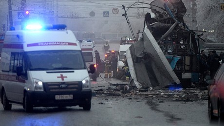Pelaku Bom Bunuh Diri di Bus Volgograd Seorang Pria, Tubuhnya Hancur