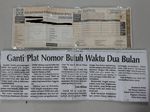 Dan Motor pun Tanpa Pelat Nomor