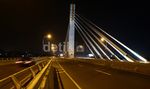 Suasana Jembatan Pasopati di Malam Hari