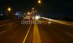 Suasana Jembatan Pasopati di Malam Hari