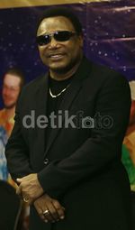 Suasana Jumpa Pers George Benson di Bandung