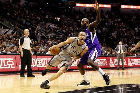 28 Poin Ginobili Bawa Spurs Taklukkan Kings