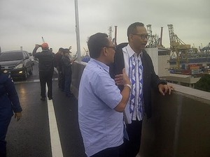 Setelah Kalibaru, Wamenhub Sidak ke Jalan Tol Lingkar Pelabuhan