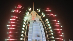 Kota Dubai Pecahkan Rekor Kembang Api di Malam Tahun Baru