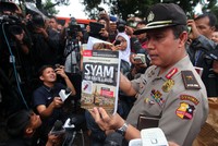 Dayat adalah pimpinan kelompok teroris yang menembak dan teror polisi di Pondo Aren juga bom Vihara Ekayana