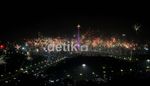 Pesta Kembang Api di Monas