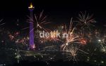 Pesta Kembang Api di Monas