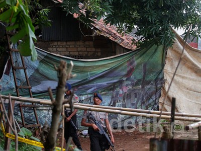Kondisi Rumah Kelompok Dayat Kacamata Usai Digerebek