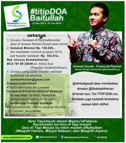 Soal Titip Doa, MUI: Doa Jangan Dikomersialkan!