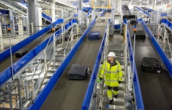 Sistem bagasi di sini dirancang untuk dapat mengantar tas sampai 5.200 buah per jamnya. (kredit foto: LHR Airports Limited)