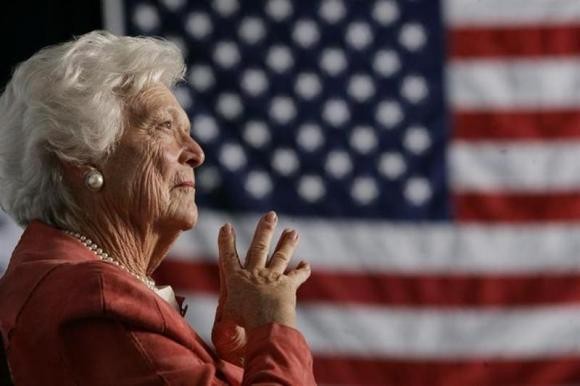 Mantan First Lady AS Barbara Bush Dirawat di Rumah Sakit