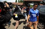 Keluarga Dayat Kacamata Cs Datangi RS Polri