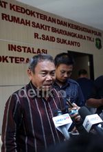 Kepala BNPT Datangi RS Polri