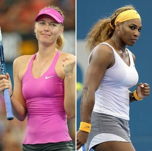 Sharapova vs Serena di Babak Semifinal