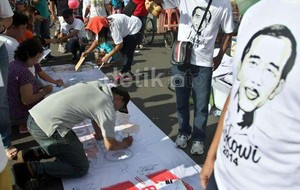 Barisan Relawan Jokowi: Ikhlaskan Jokowi Jadi Presiden