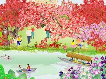     Tatsuo mengatakan ia tidak pernah menggunakan Excel di tempat kerjanya. Tapi ketika melihat orang lain membuat grafik lukisan dari Excel, ia pun ikut tertarik mencobanya. Hasilnya bahkan di luar perkiraan Tatsuo. (kredit foto: mymodernmet)