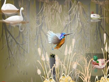     Sebelumnya, ia juga pernah melukis menggunakan Microsoft Word namun ternyata hasil karyanya terbatas dalam ukuran kertas. Sedangkan di Excel, ada lebih banyak kebebasan bagi seniman untuk membuat karyanya. (kredit foto: mymodernmet)