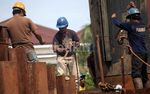 Pembangunan Rumah Pompa Muara Baru