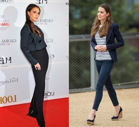 Begini Persahabatan ala Kate Middleton dan Victoria Beckham