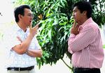 Ahok Hadiri Open House Tahun Baruan Sabam Sirait