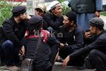 Keluarga Dayat Kacamata Cs Datangi RS Polri