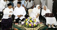 Presiden SBY berbincang dengan Salahudin Wahid (Gus Solah). Abror Rizki/Setpres.