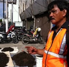 Ini Dia Basis Penebar Ranjau Paku di Jakpus