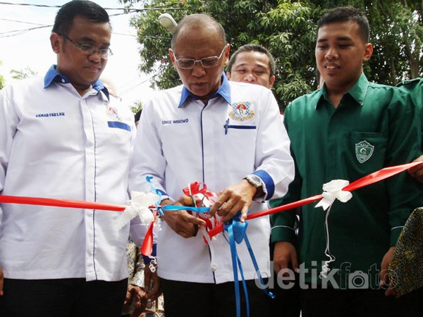 Pramono Resmikan Posko Badar