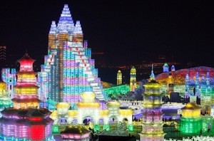 Bangunan Ngetop Dunia Bakal Dibekukan di Festival Harbin
