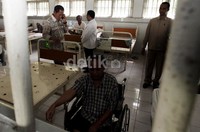 Saya sangat ingin mendorong RS bisa berfungsi mendukung layanan kesehatan napi dan tahanan, tandasnya.