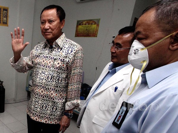 Menkum HAM Tinjau RS di LP Cipinang
