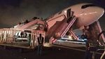 Pesawat Milik Saudi Airline Tergelincir
