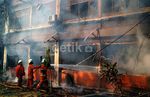 Gedung C FISIP UI Depok Terbakar