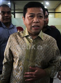 Sebelumnya, KPK juga telah memeriksa Sekjen partai Golkar, Idrus Marham dalam kasus yang sama. Lamhot Aritonang/detikFoto.
