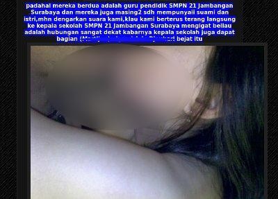 Lagi-lagi Dunia Pendidikan Digegerkan Foto Guru Beradegan Mesra