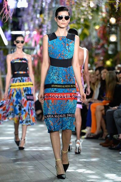 Christian Dior, Spring/Summer 2014. (Photo by Pascal Le Segretain/Getty Images)