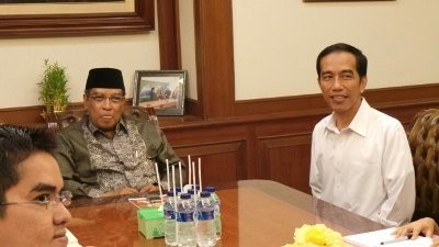 Jokowi Sambangi Markas PBNU
