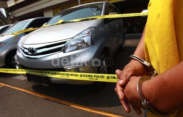 Terlibat Pencurian 28 Unit Mobil, Tukang Becak Dibekuk