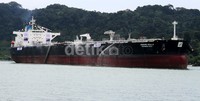 Kapal Motor Tanker (MT) Gunung Geulis dilepas ke Aljazair di pelabuhan Area 70 Refinery Unit. RU IV Cilacap, Jawa Tengah, Rabu (8/1/2013).