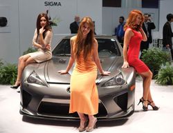 Lenggak-lenggok Model Seksi di CES 2014