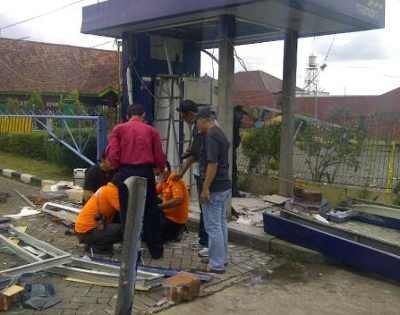 Ledakan ATM, Wakapolda Jatim: Unsur Teror Ada Tapi Masih Diselidiki