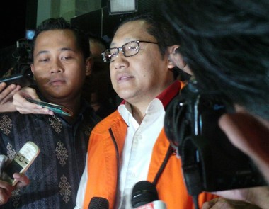 Ditahan KPK, Anas: Terima Kasih Abraham Samad dan Penyidik