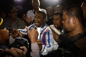 Ini 4 Aktivis yang Mengamuk di KPK Usai Anas Ditahan