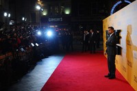 Saat sesi foto, Leonardo menjadi sorotan para fotografer. Anthony Harvey/Getty Images.